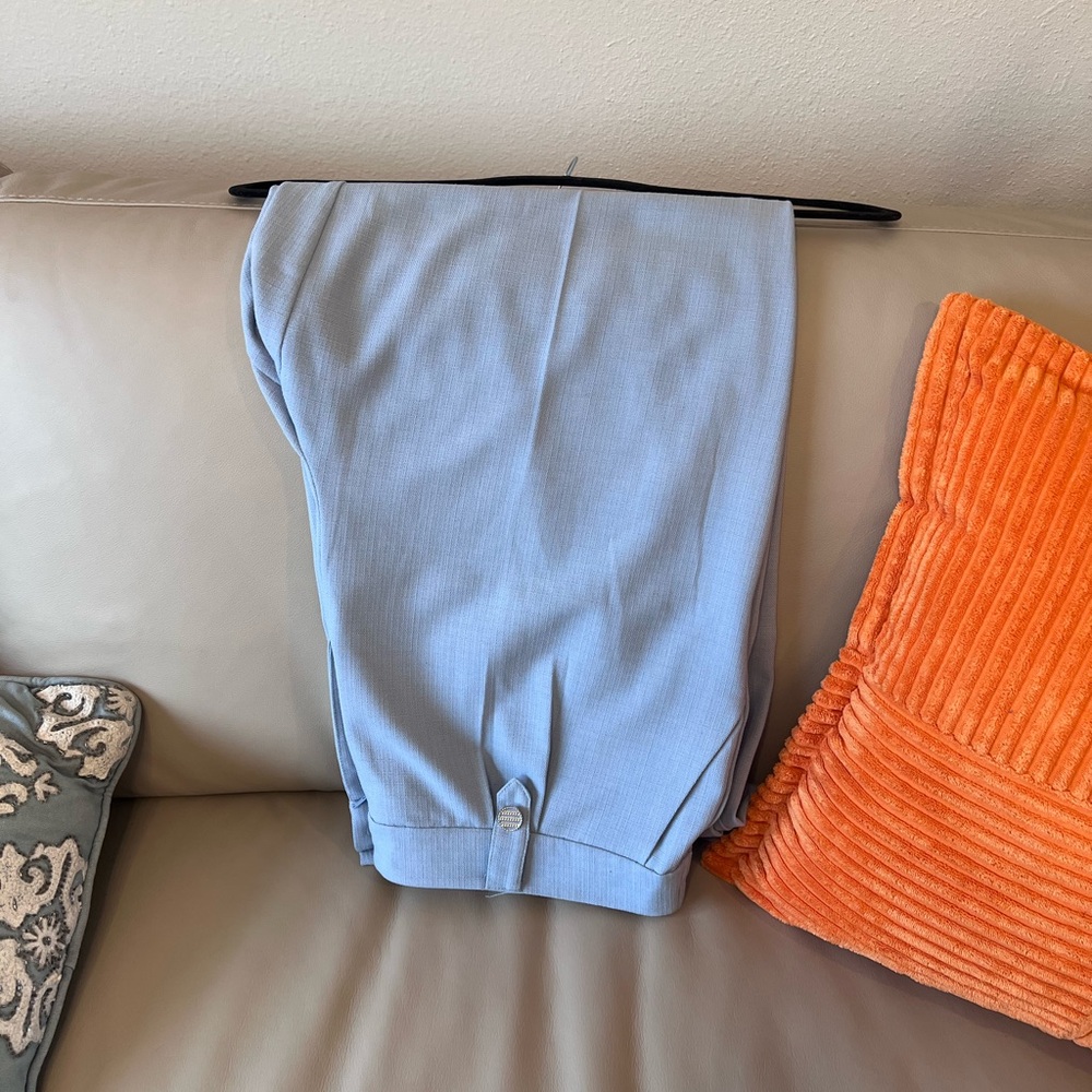 Nicole Miller Sky Blue Pants